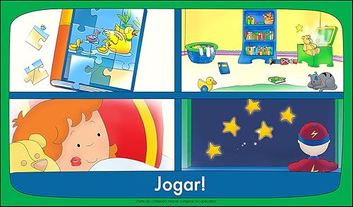 Boa Noite, Caillou — Atividades para a hora de dormir