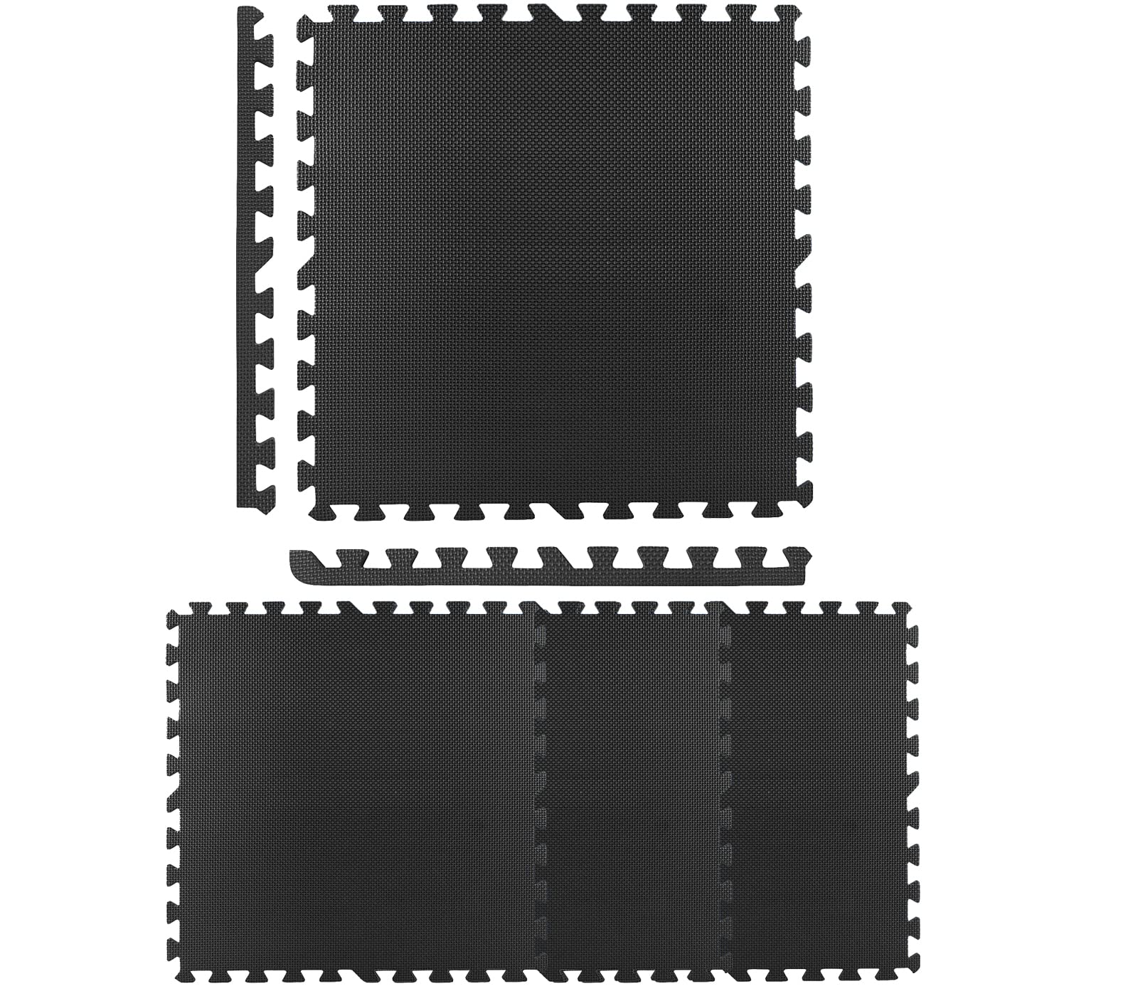 Tappeto Palestra 20 Pezzi Puzzle - 29x29cm, EVA, Antiscivolo, Per Allenamento - Foto 5