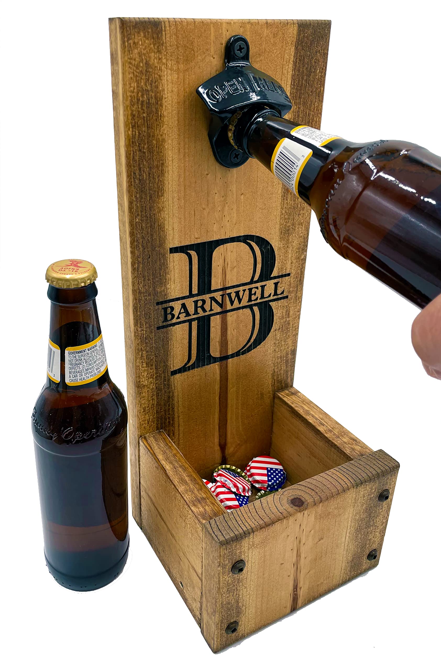 名作　美品　doublet / CAP WITH BOTTLE OPENER Amazon.com: Bottle Opener with Dropbox Cap Catcher - Wall Mount or
