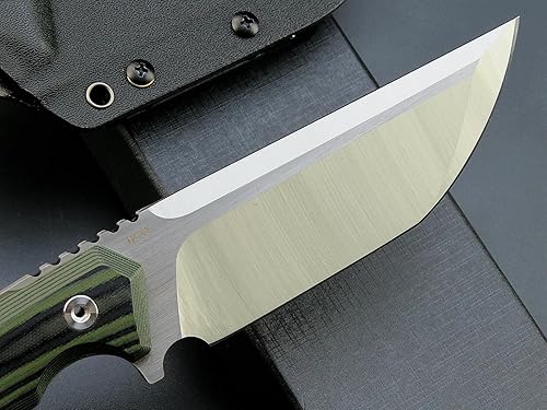 Miniatura 10 de Eafengrow EF134 Cuchillo de hoja fija DC53 Hoja de acero de dos tonos G10 mango de espiga completa Heavy Duty EDC cuchillos rectos para trabajo,