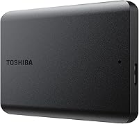 Vista 5 de Toshiba Canvio Basics HDTB510XK3AA - Disco duro externo portátil de 1 TB USB 3.0, color negro