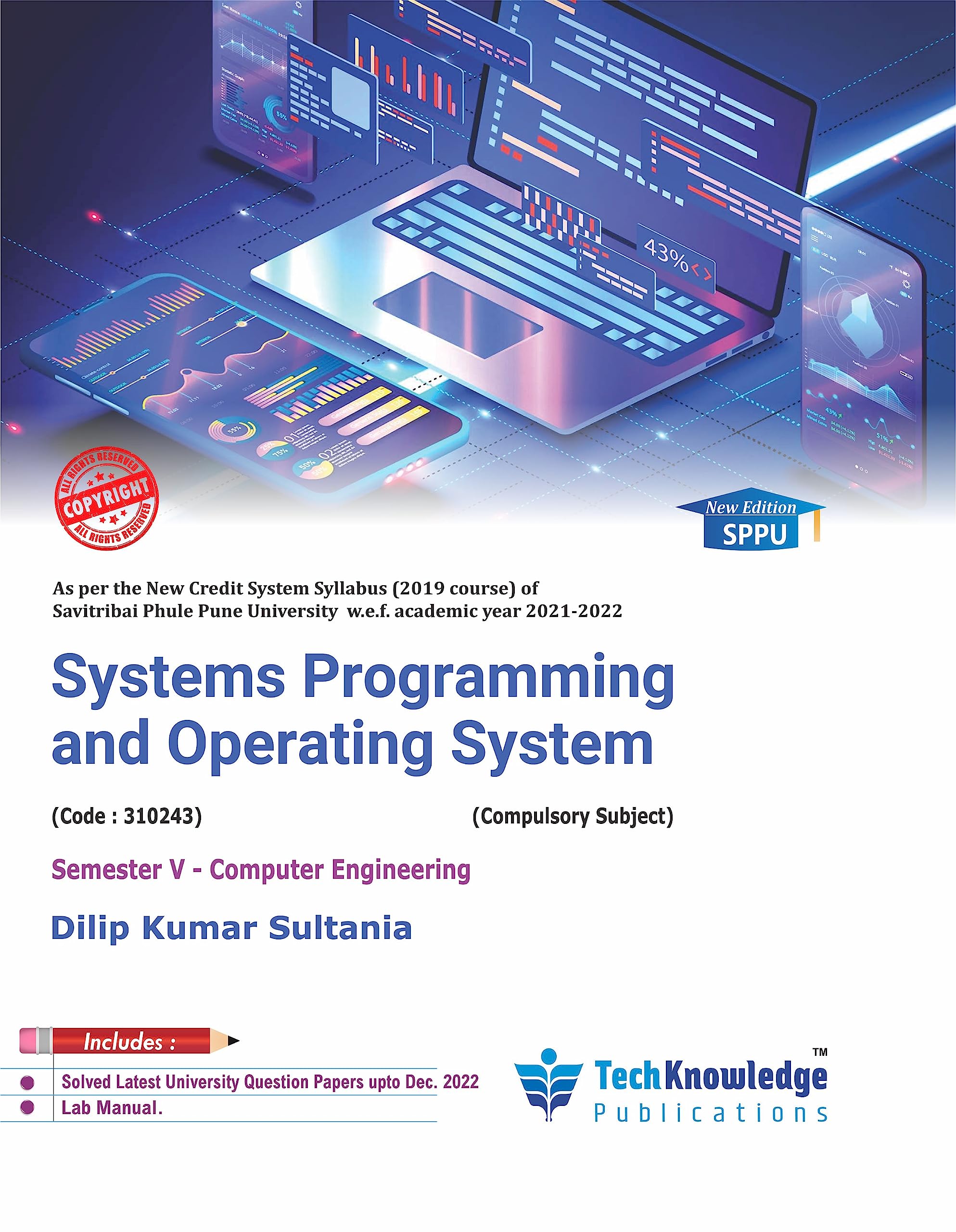 Systems Programming and Operating System (PU) For SPPU B.E. Computer Engineering Sem 5 Pune University