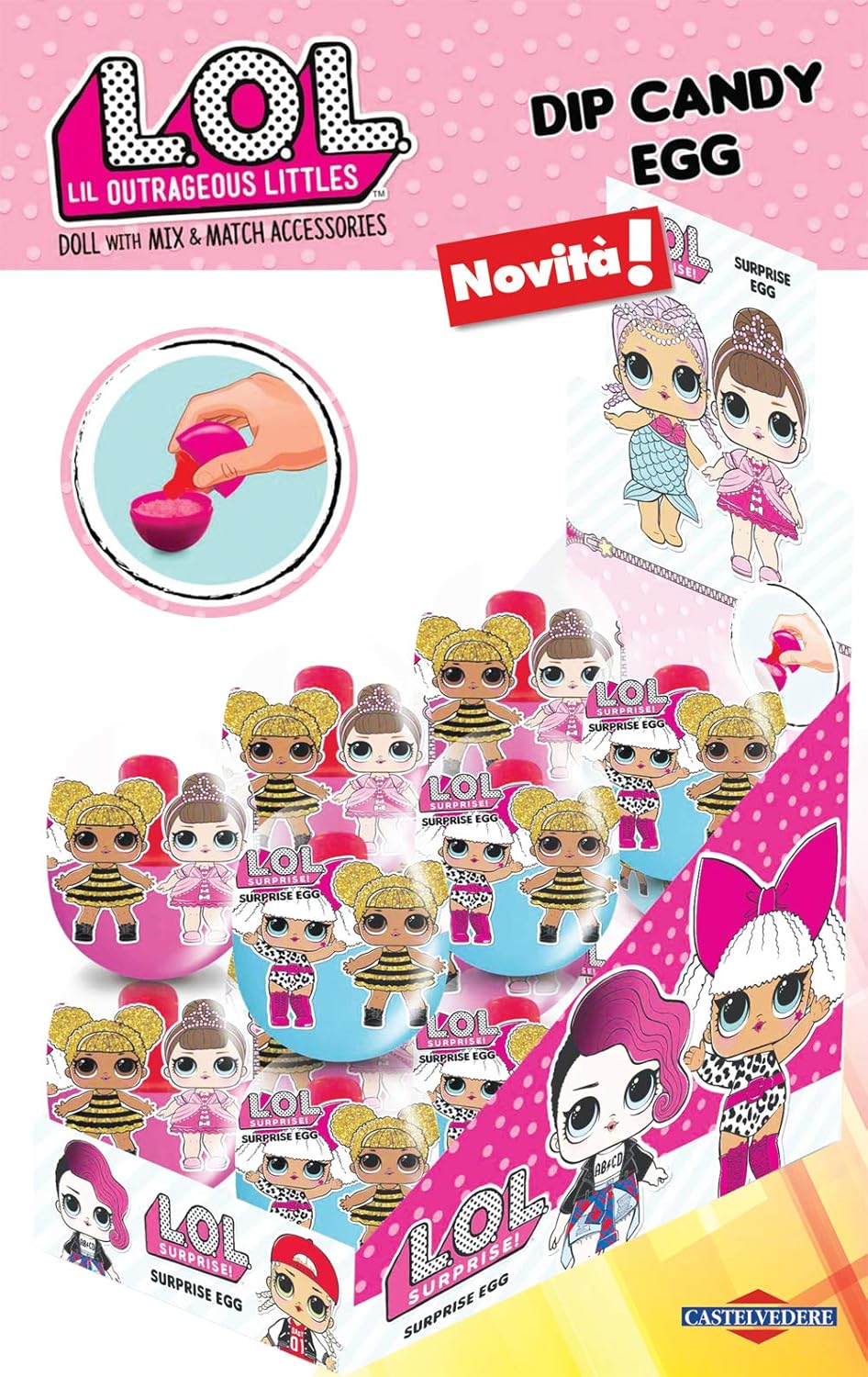 intingere cioccolato per caramelle