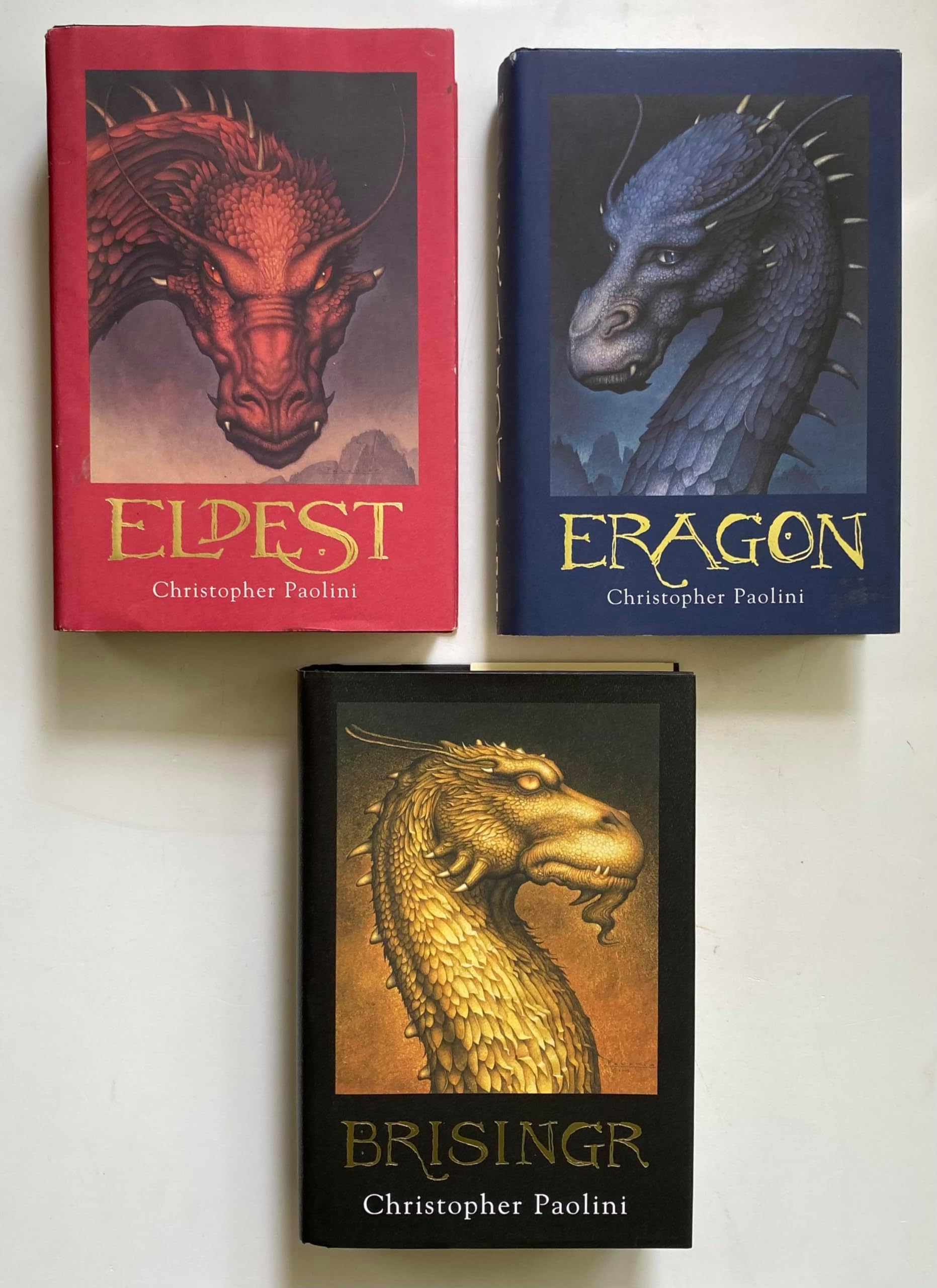 The Inheritance Cycle; Book One-Eragon, Book Two-Eldest, Book Three-Brisingr (3 Volume Box Set)