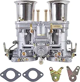 Carburador de 2 cilindros com buzina de ar compatível com carburador 4VW Volkswagen Beetle 40 IDF