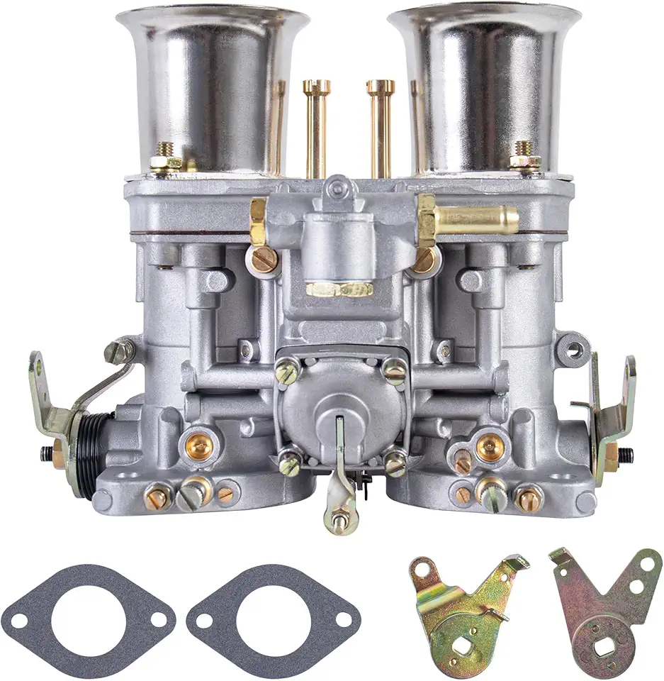 Carburador de 2 cilindros com buzina de ar compatível com carburador 4VW Volkswagen Beetle 40 IDF