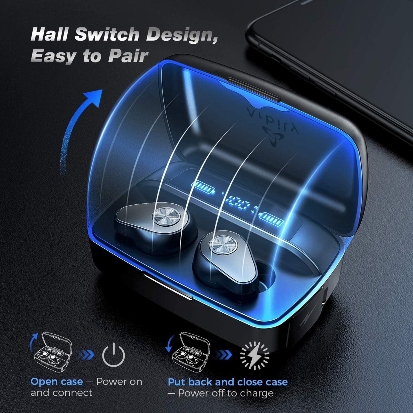 Arbily Wireless Earbuds F7 2025