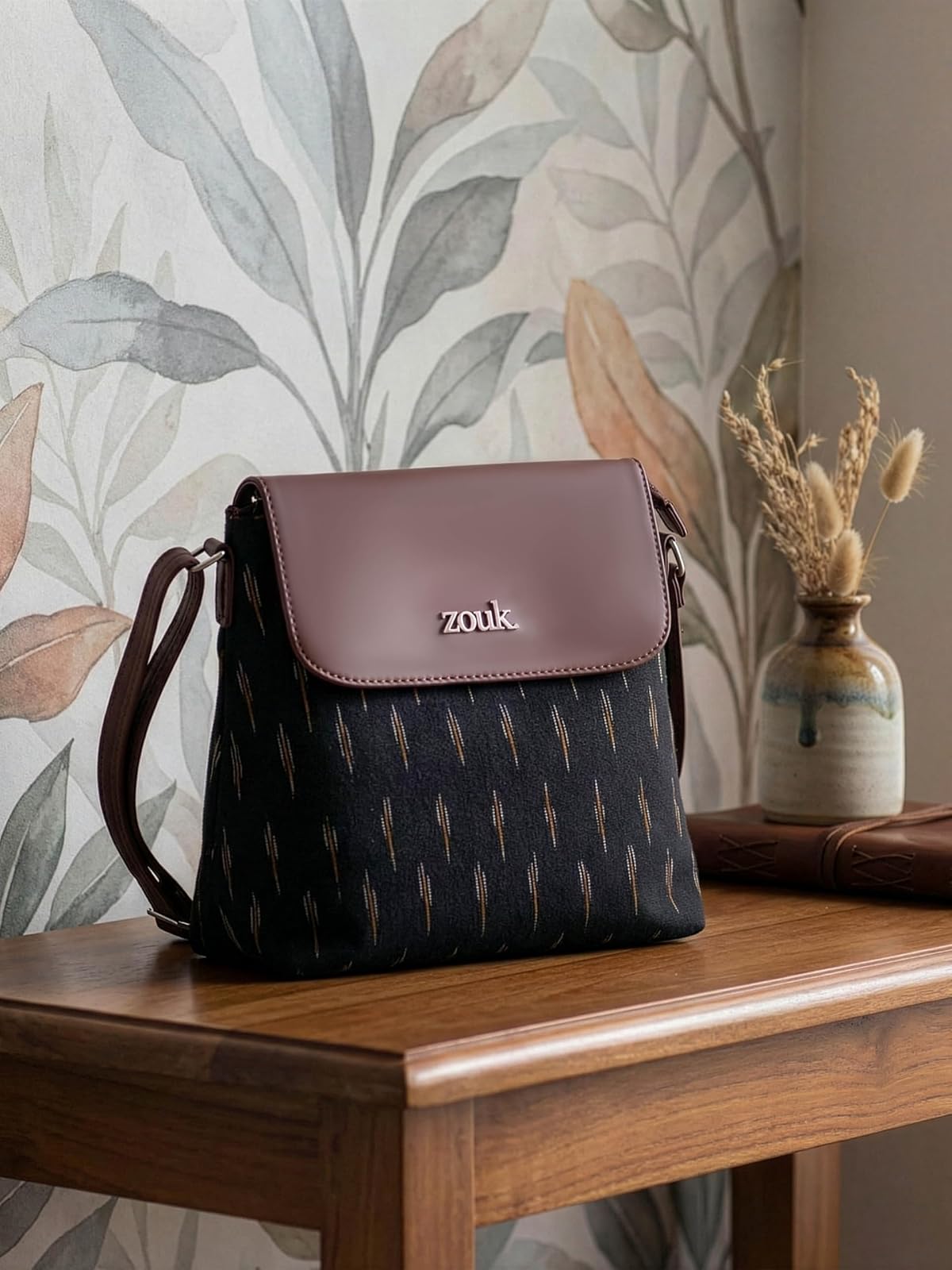 ZOUK Flap Sling Bag | Crossbody Bags for Women | Women's Handbags | Stylish |