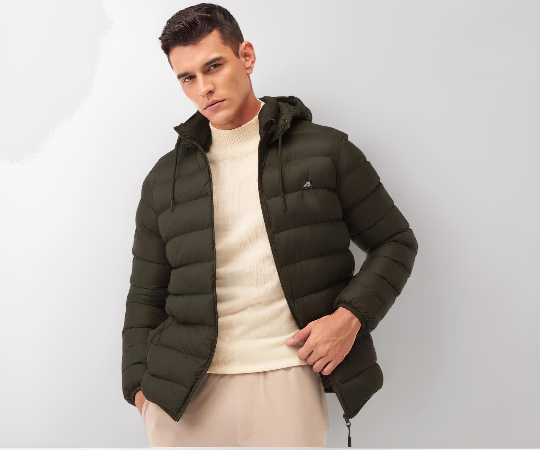 Boldfit Jacket For Men Winter Wear Nylon Winter Standard Length Jacket