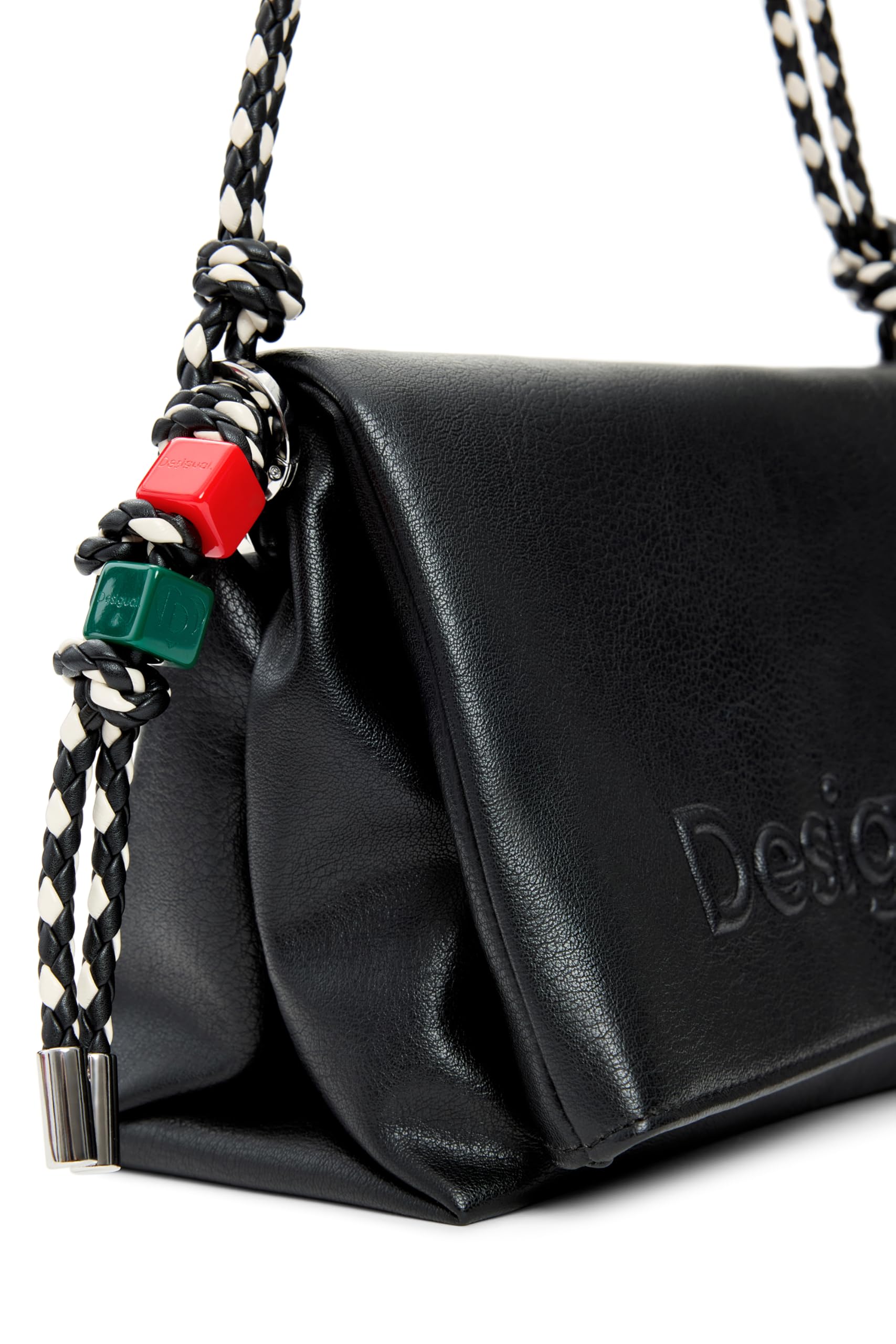 Desigual bolso bandolera bolso de hombro Half Logo Venecia 4.0 Crossbody Bag Black negro