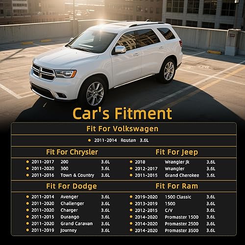 Miniatura 2 de Juego de juntas de cabeza con tornillos, 3.6 Pentastar, 11-20 para Dodge Avenger/Challenger/Charger/Journey/Durango, 11-16 para Jeep Wrangler/Grand