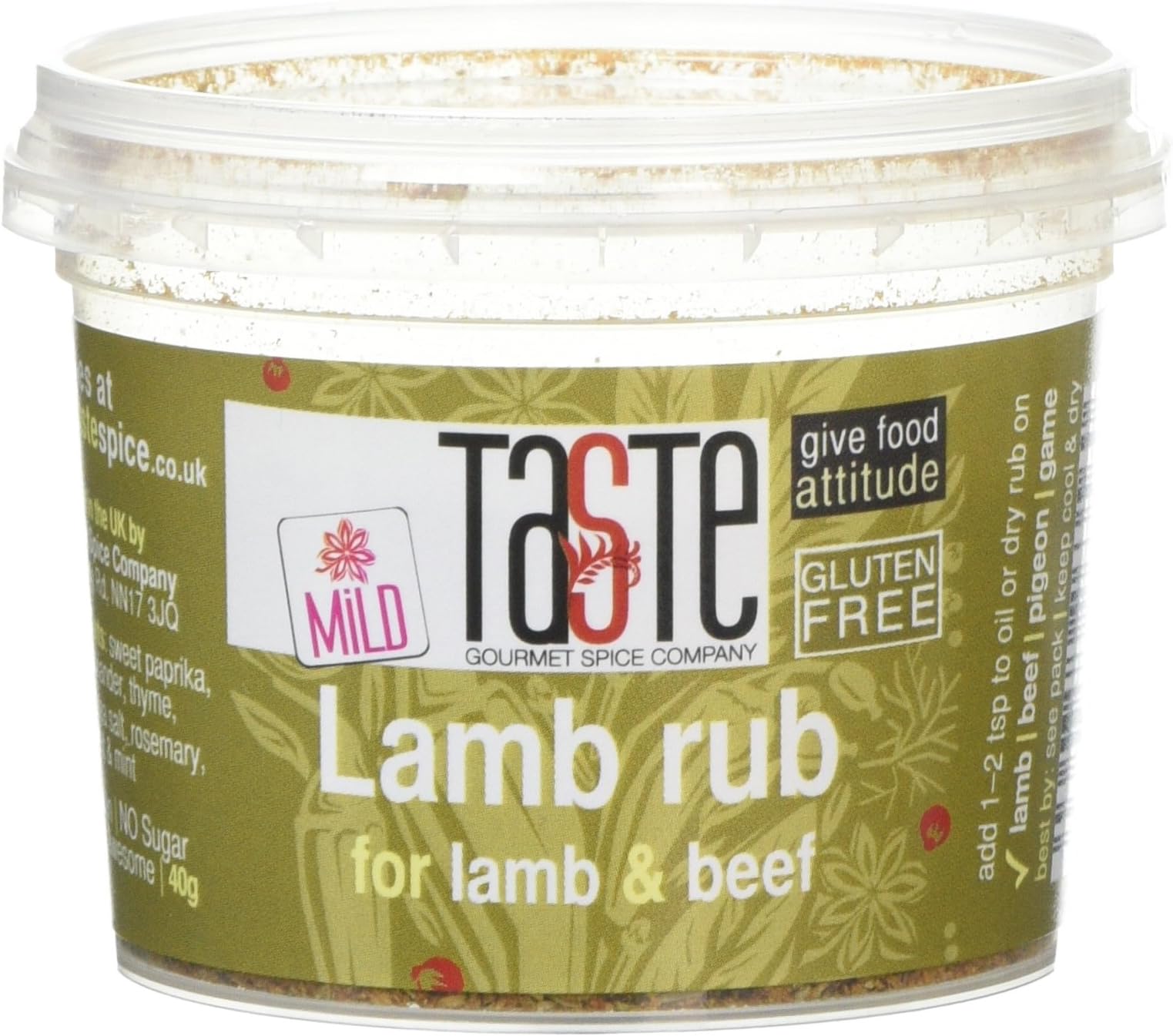 Gourmet Spice Company Lamb Rub 40 g