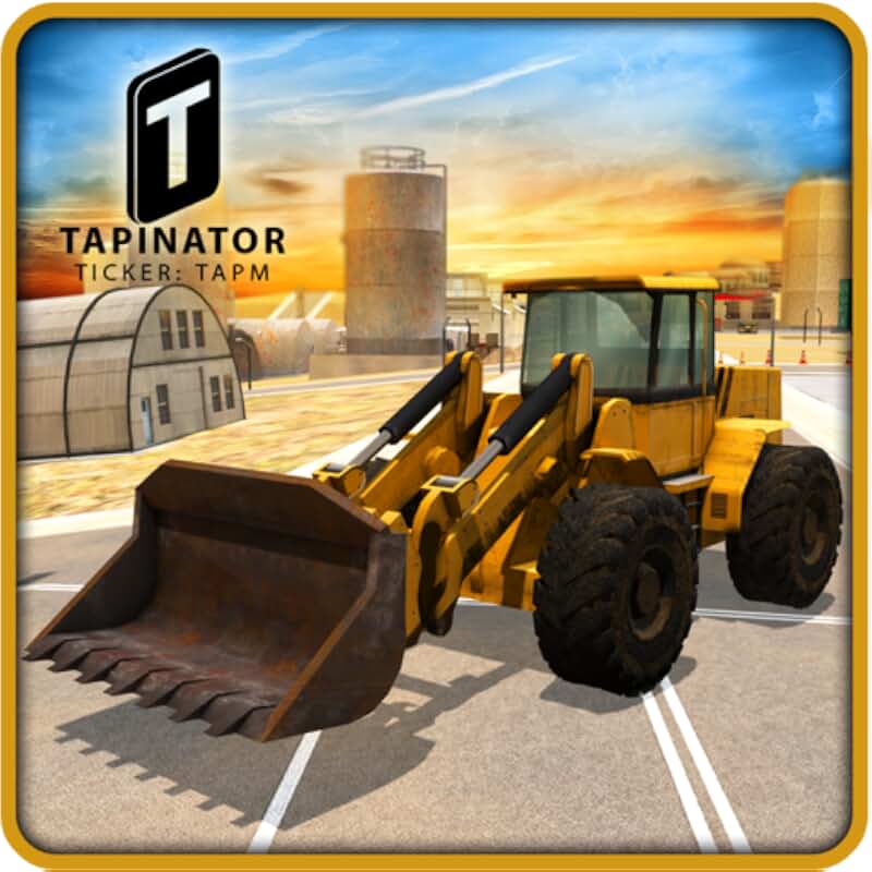 Loader simulator. Truck loader 3.