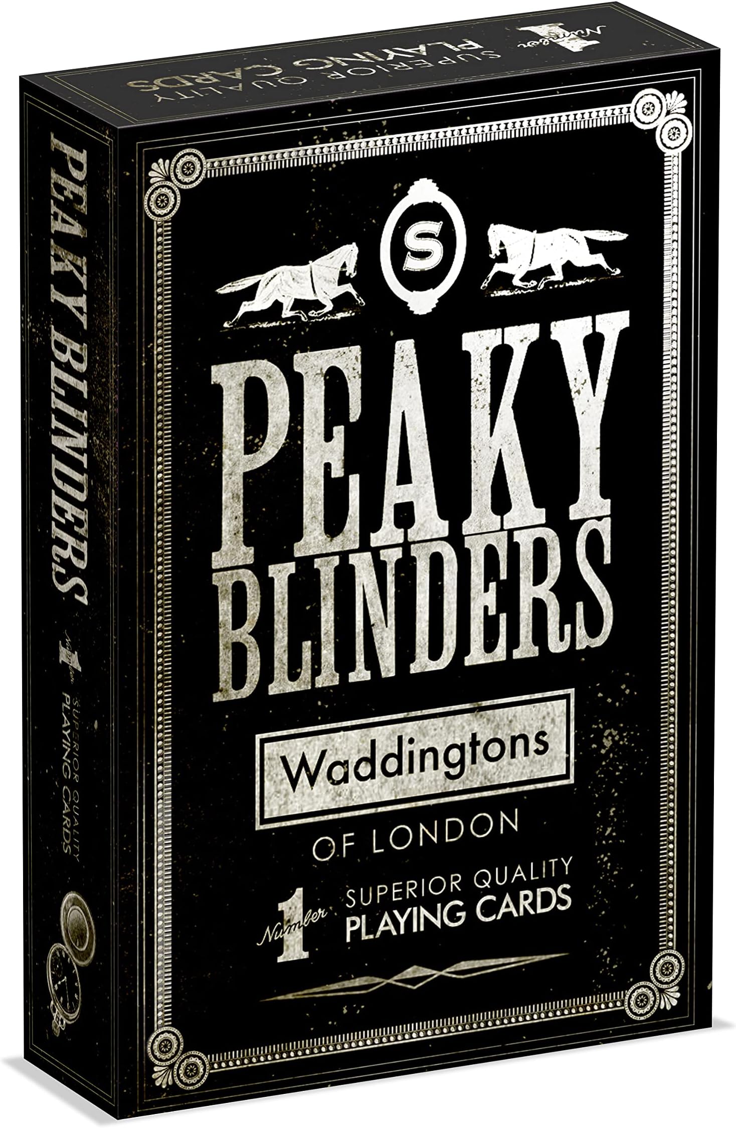 Waddingtons Number 1 Peaky Blinders Playing Card Game, Enter The World of Tommy Shelby and Play with Arthur, Polly, Ada, Lizzie, Michael and Finn, Gift and Toy for Boys, Girls and Adults Aged 6 Plus
