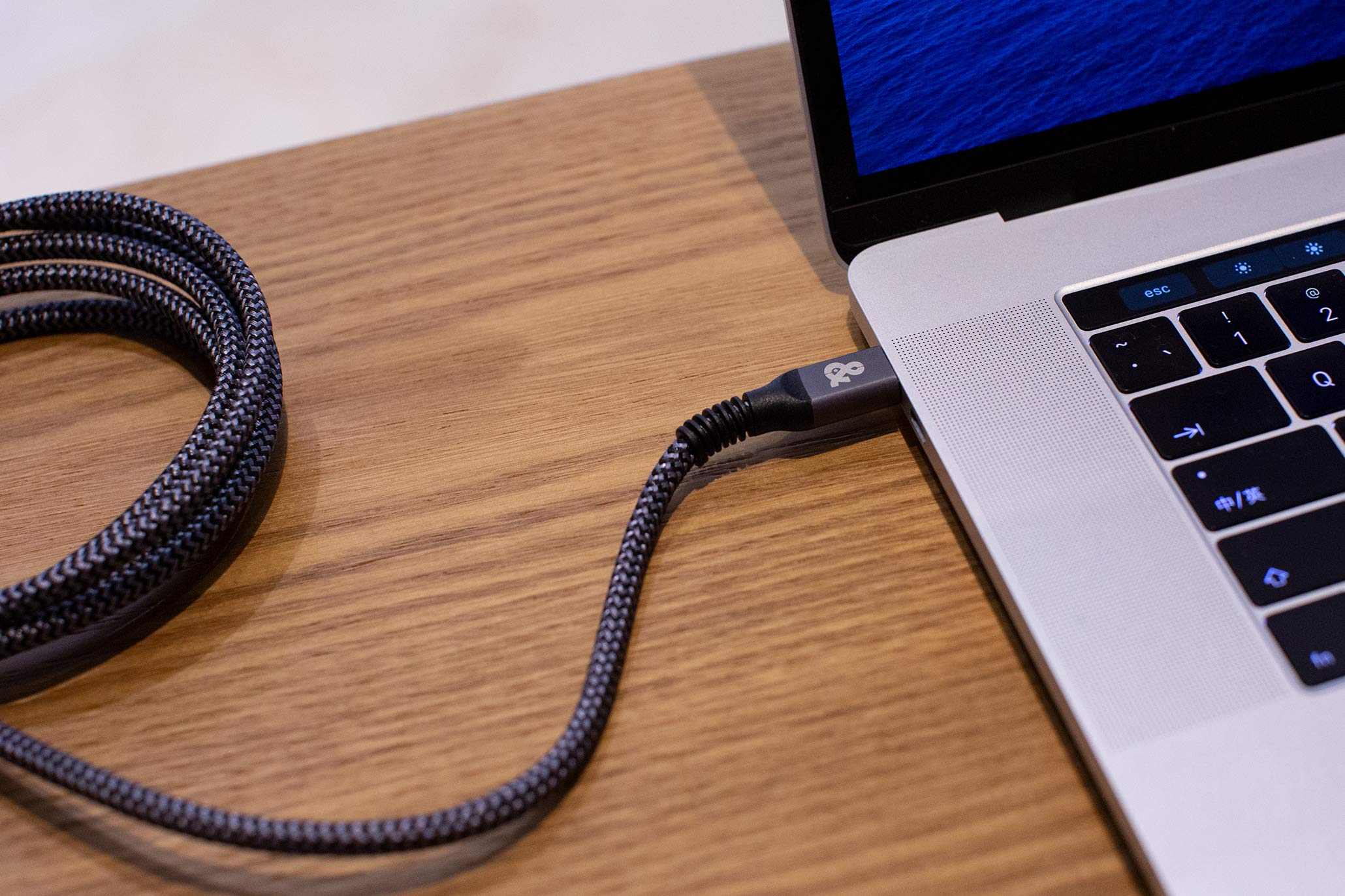 Cavo da USB-C a USB-C 3.2 Gen 2 (3 m) - Dati 20 Gbps, ricarica rapida PD da 100 W e supporto video HDR | Compatibile con iPhone 16/15 Pro Max, MacBook, Dell/LG 4K/2K, SSD e monitor portatili