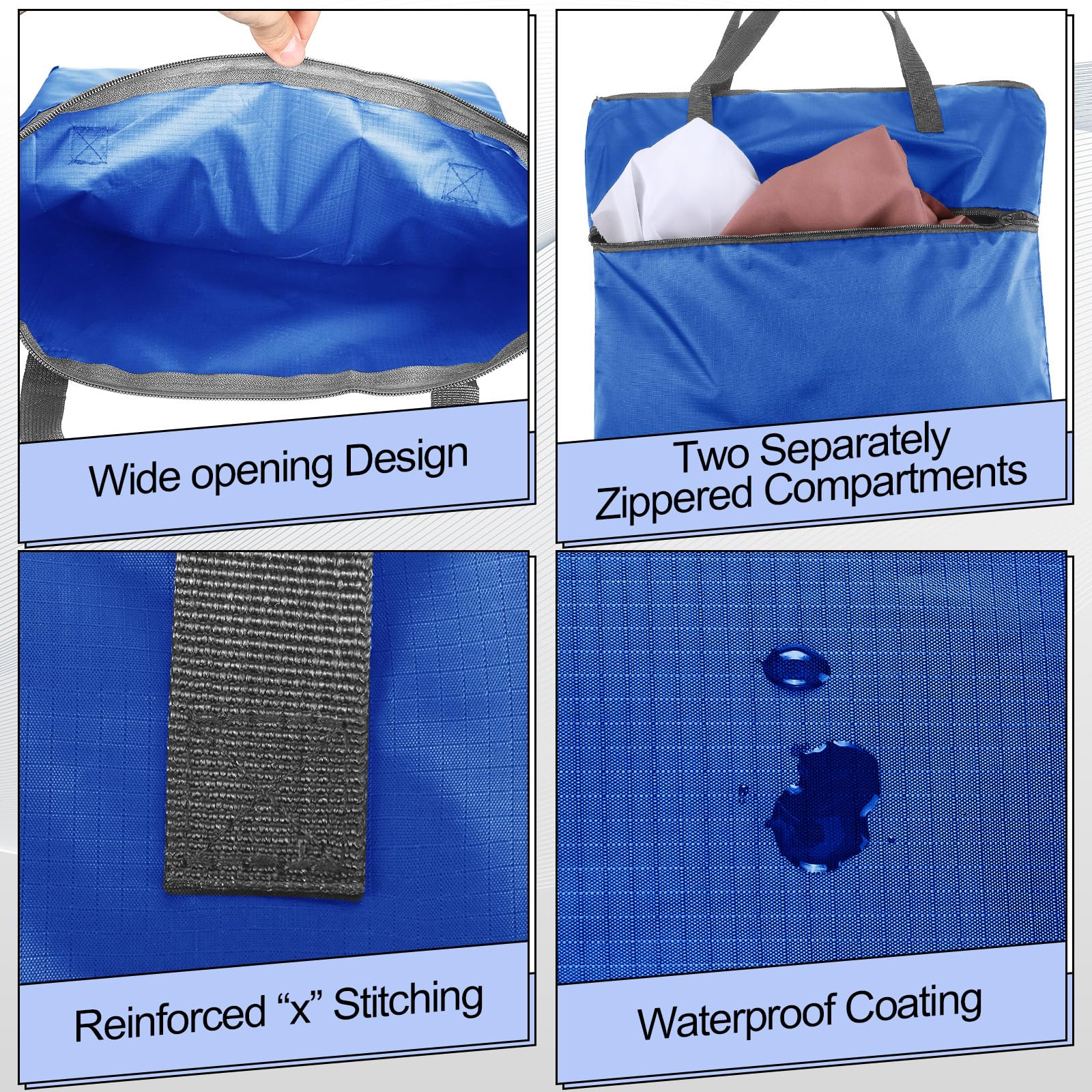 Fackelmann Filet De Protection TECNO - Sac à Linge Avec Fermeture éclair - Filet à Linge Pour Machine à Laver - Couleur : Blanc - Quantité : 1 Pièce