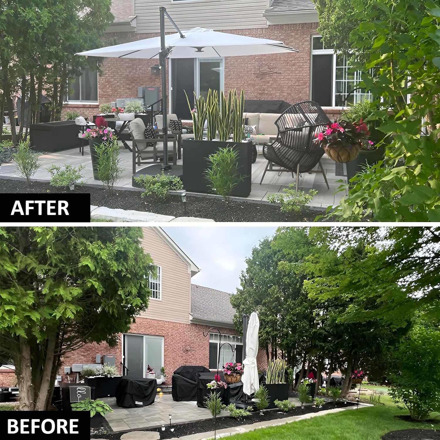 Copertura Di Ricambio Per Ombrellone Da Giardino Esterno | Telo Di Ricambio Per Ombrellone Rettangolare 4/6/8 Stecche, UV50+ Esterni Da Giardino Telo Di Ricambio Per Ombrellone