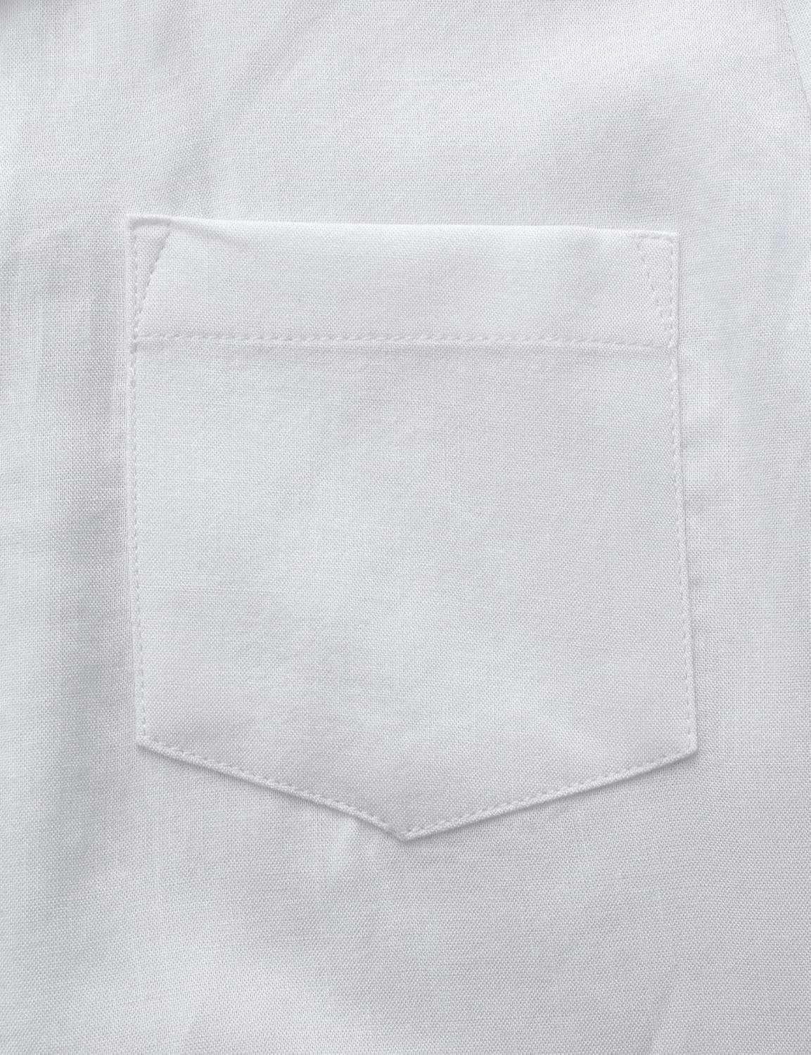 Boys Linen Shirts Button Down Short Sleeve Casual Summer Beach Shirt Cuban Collared Shirt with Pocket