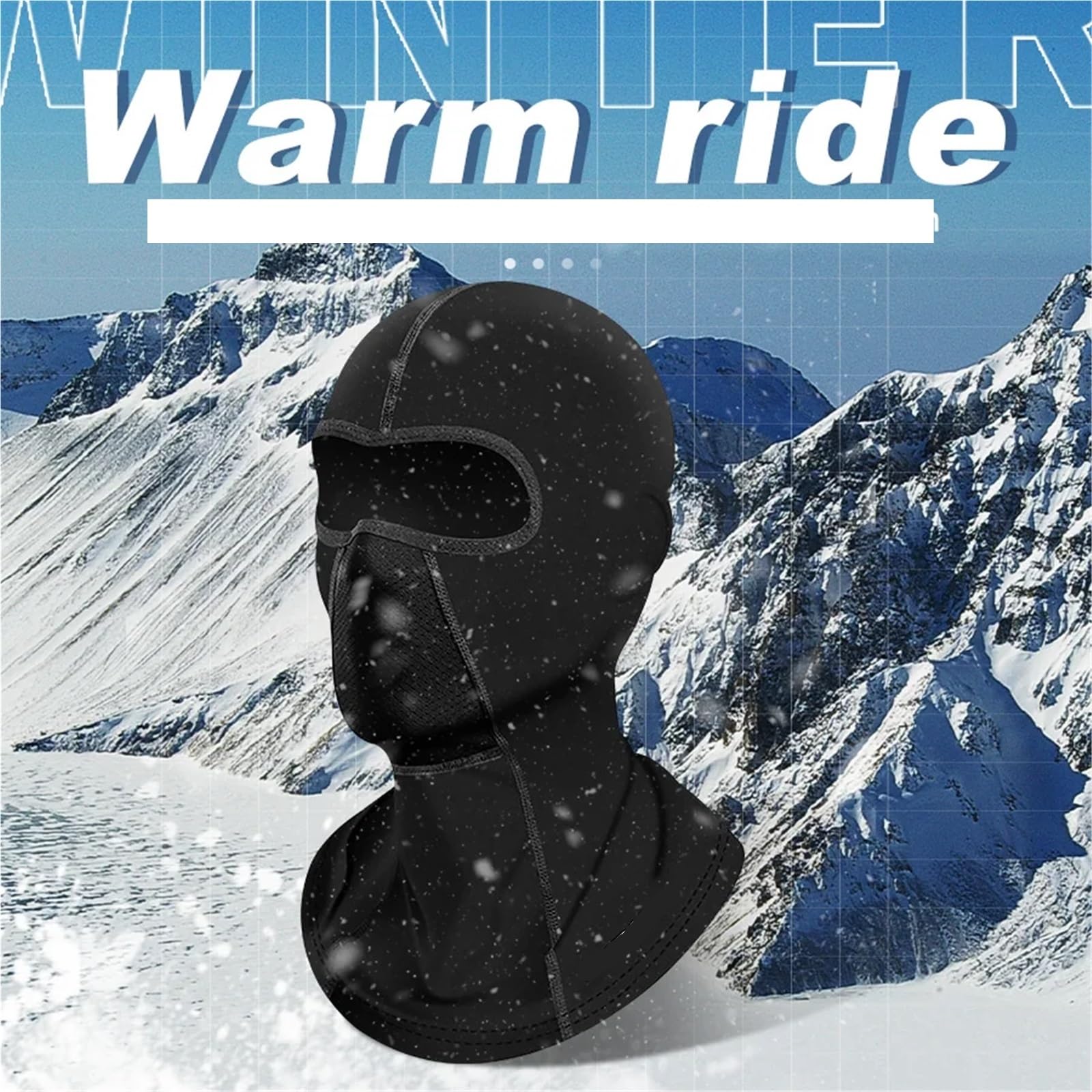 Passamontagna 2 Pezzi Inverno Ciclismo mas Termico Mantenere Caldo Antivento Ciclismo Maschera Passamontagna Maschera da Sci Pesca Sci Cappello Copricapo