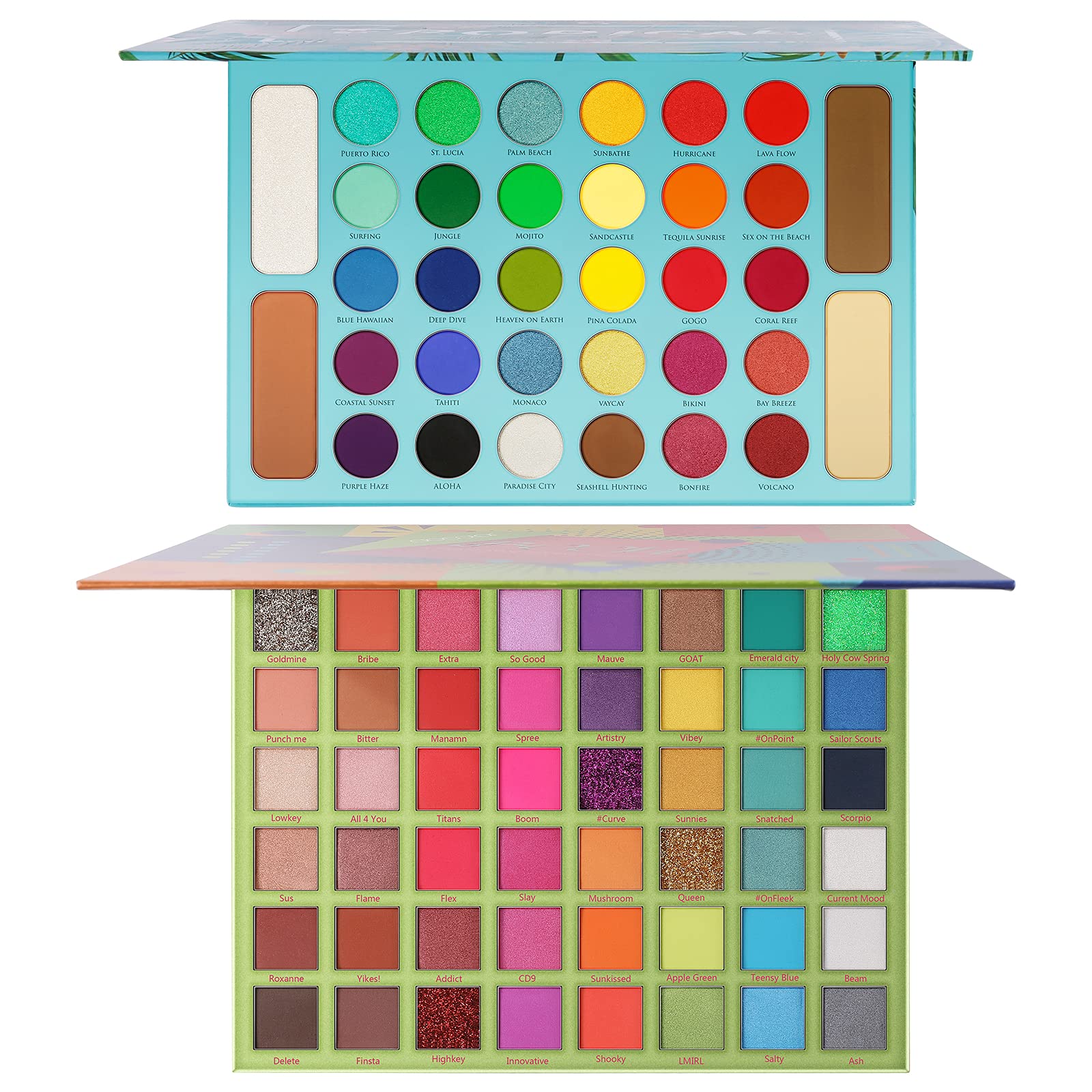 Docolor Eyeshadow Palette Eye Shadow High Pigmented Matte Glitter Shimmer Metallic Professional Long Lasting Waterproof Makeup Palette Powder Sparkle Smoky Cosmetic Shadow Pallet