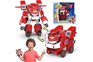 Super Wings 7-Inch Jett Super Mecha Transforming Robot