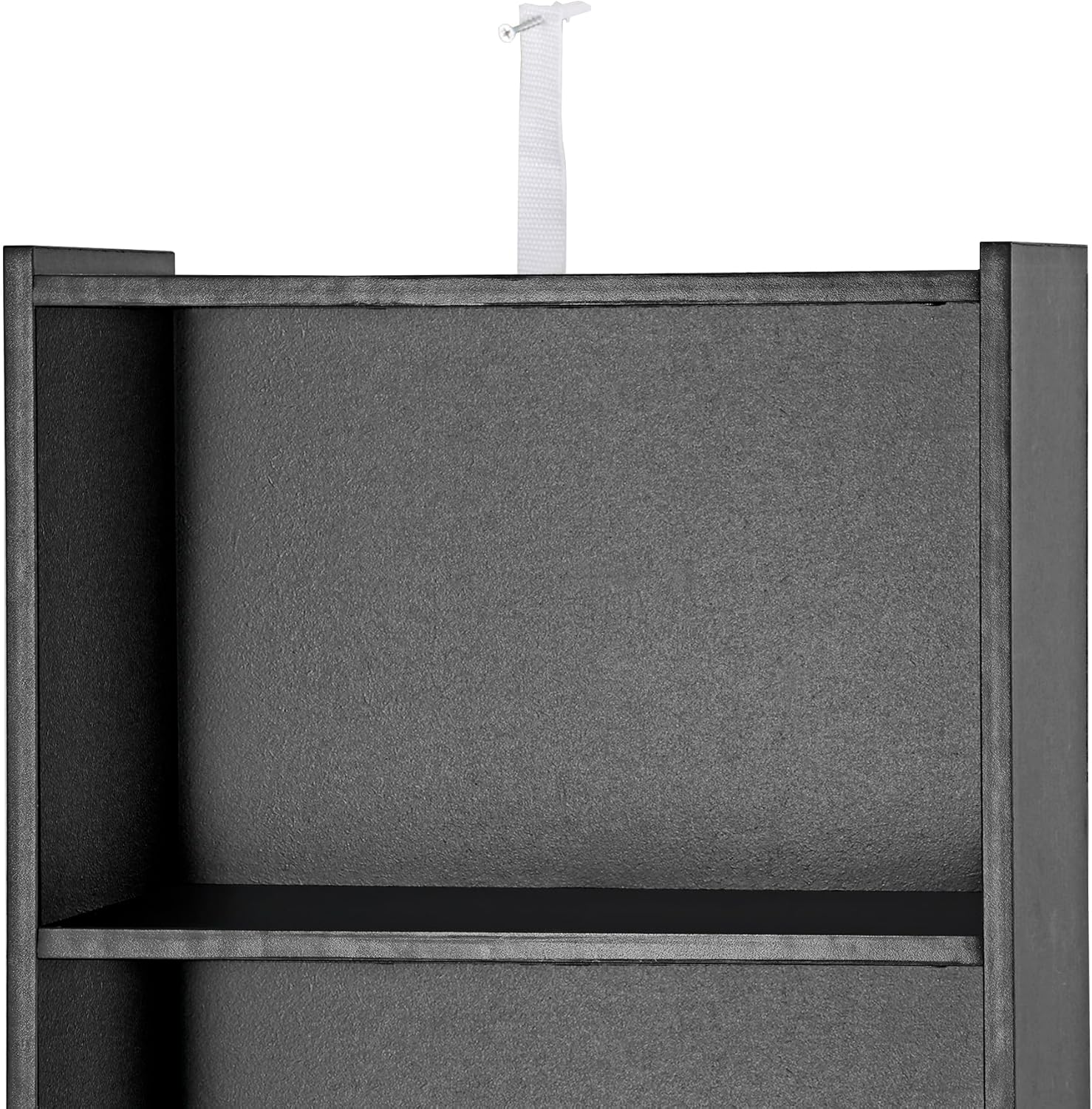 5-Tier Narrow Bookcase for Small Spaces, Freestanding Bookshelf Organizer with Open Shelves for Home Office, Bedroom, Apartment, Kids Room, Storage for Books, Toys and Bins