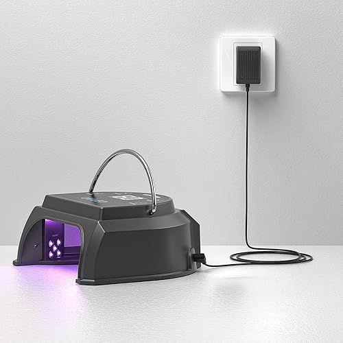 Miniatura 2 de Adaptador de lámpara de uñas, cargador de batería de fuente de alimentación de 16.8 V 2.5 A, adecuado para lámpara de uñas LED UV inalámbrica