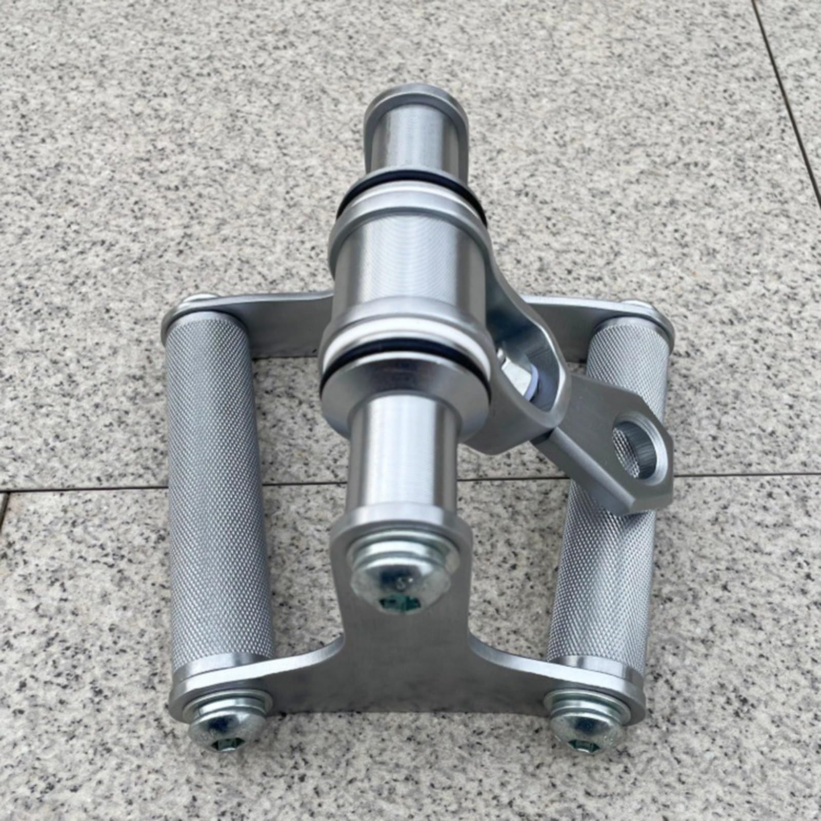 DYK&NX Barras para Máquina de Poleas, Mango Paralelo Poleas Gimnasio Agarres Poleas | Asa de tríceps robusta Construcción de metal Control de agarre profundo