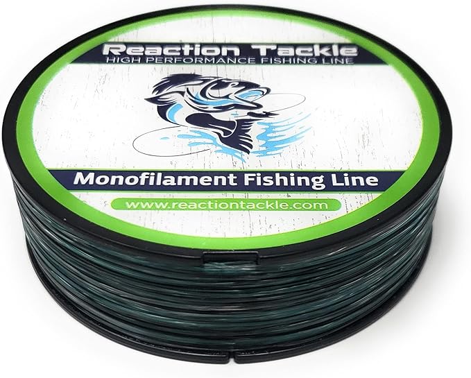 Reaction Tackle Monofilament Fishing Line Strong and