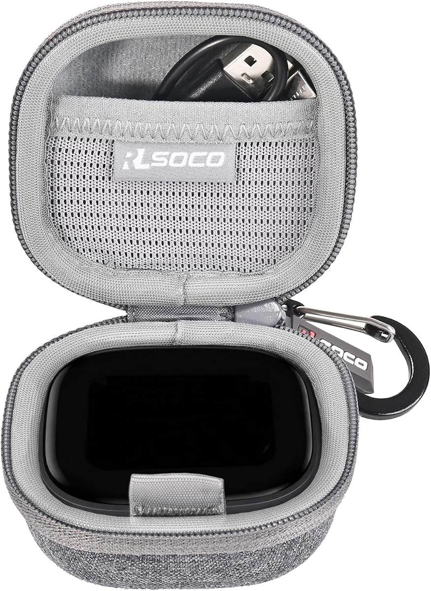 RLSOCO Hard Case for Anker Soundcore Liberty 5 Pro/Liberty 5 Pro Max Noise Cancelling Wireless Earbuds - Grey (Case Only)