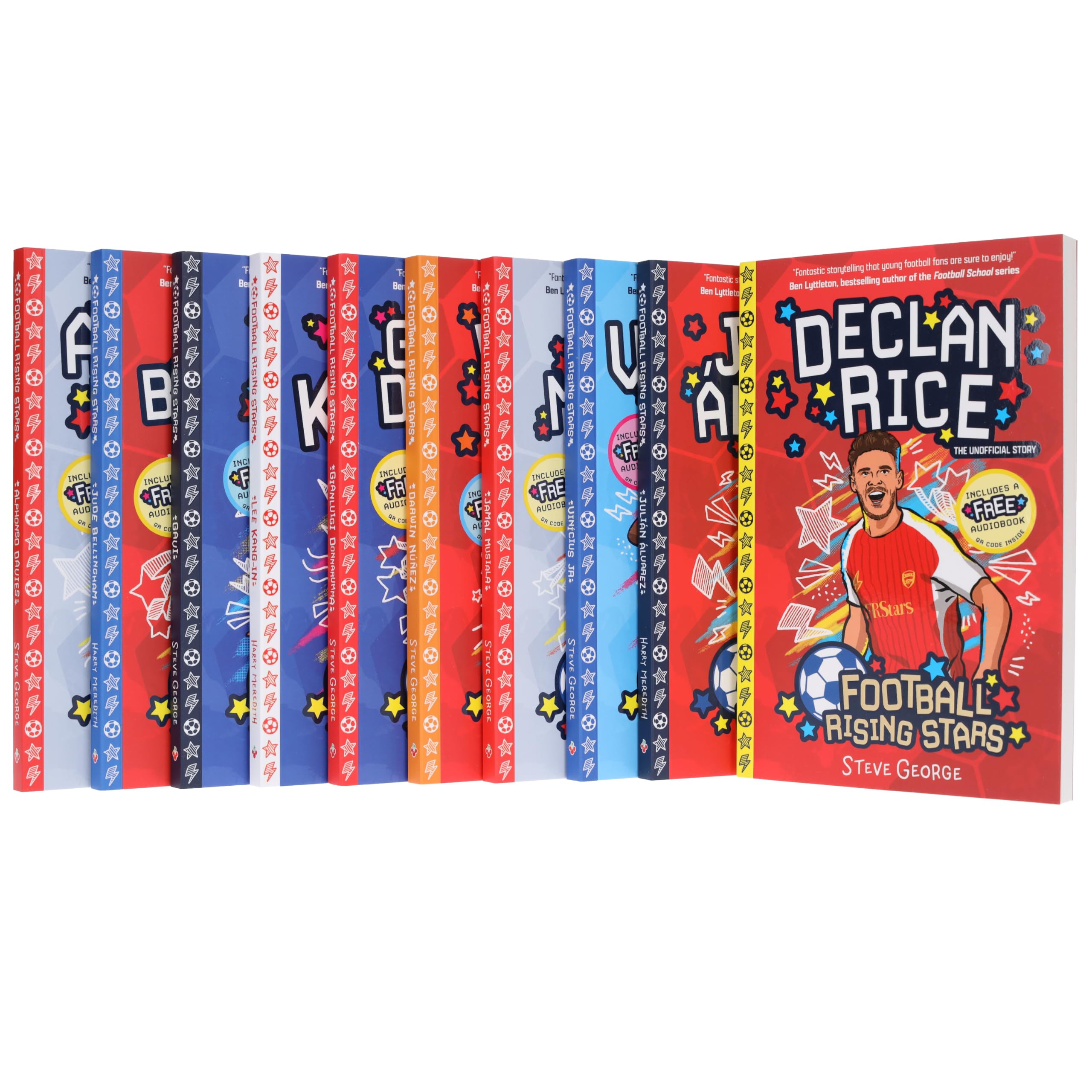 Football Rising Stars Volume 2: 10 Book Collection