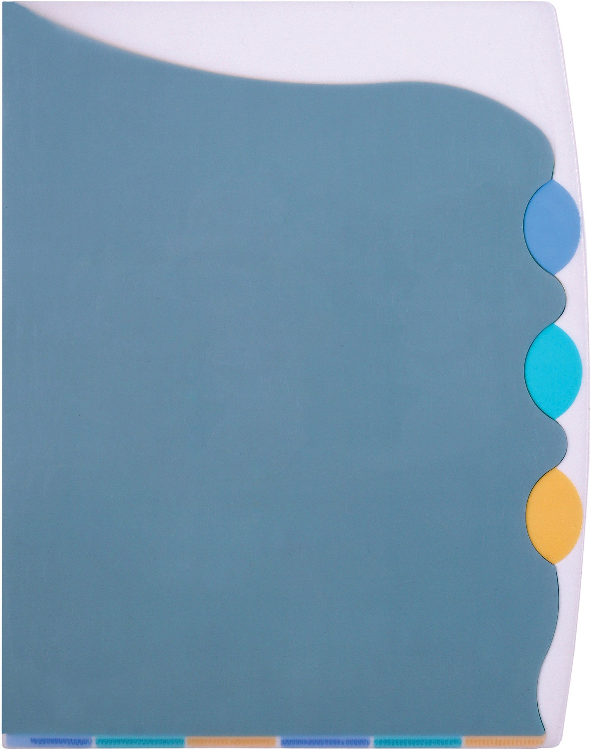 CENTRUM A4 PP 4 Sections Clear Multipart File - Assorted