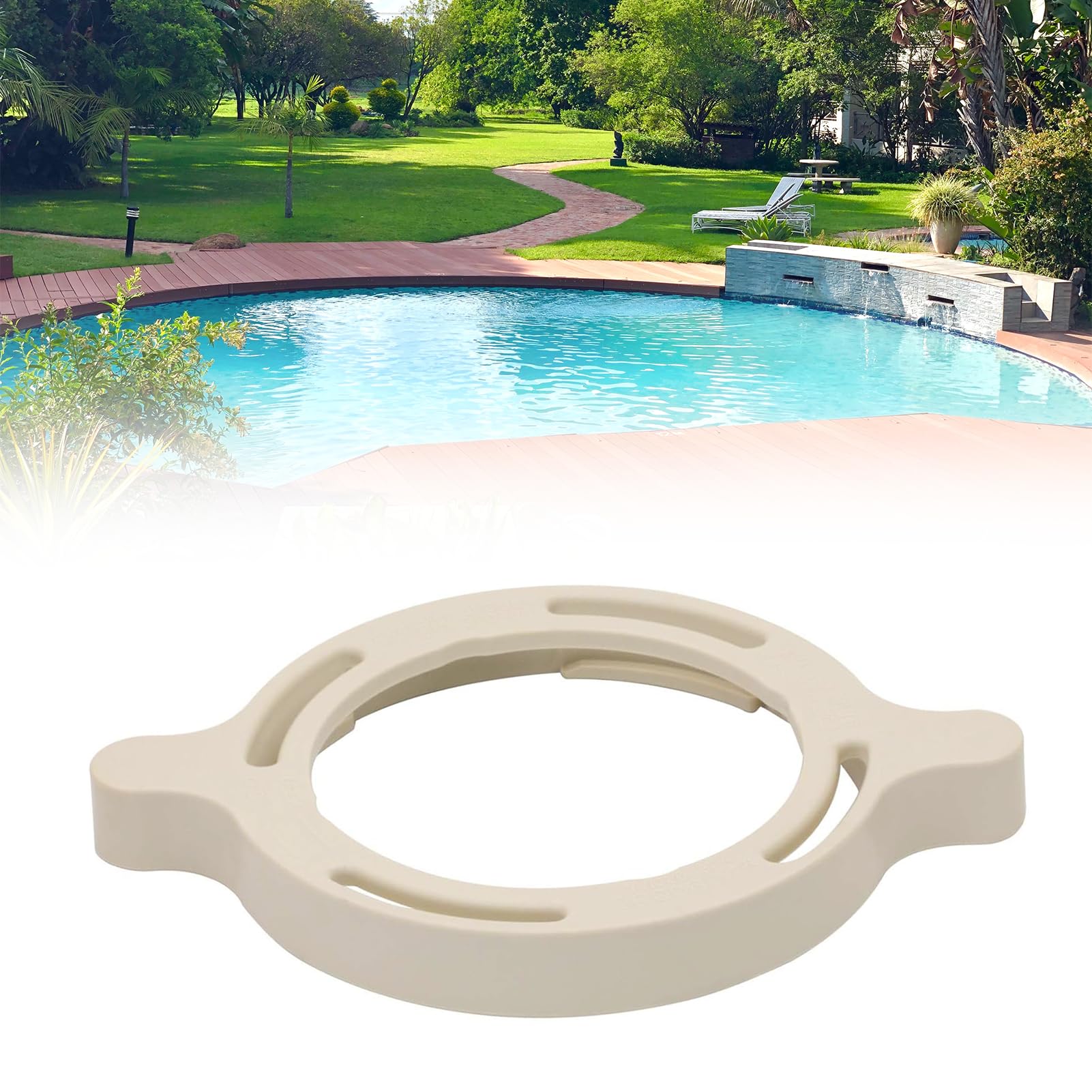 GOMADEIT Pool Pump Locking Ring fits for Pentair Superflo Inground Pool & Spa Pumps Pool Pump Locking Ring Replacement 350090