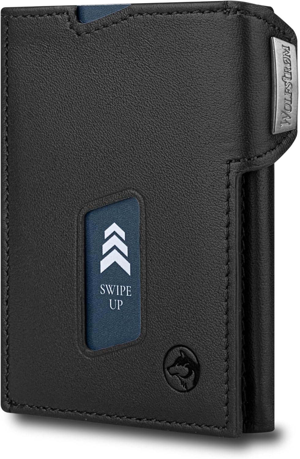 Ludvig Slim Wallet met muntvak, 7 1 kaarten, mini-portemonnee, RFID