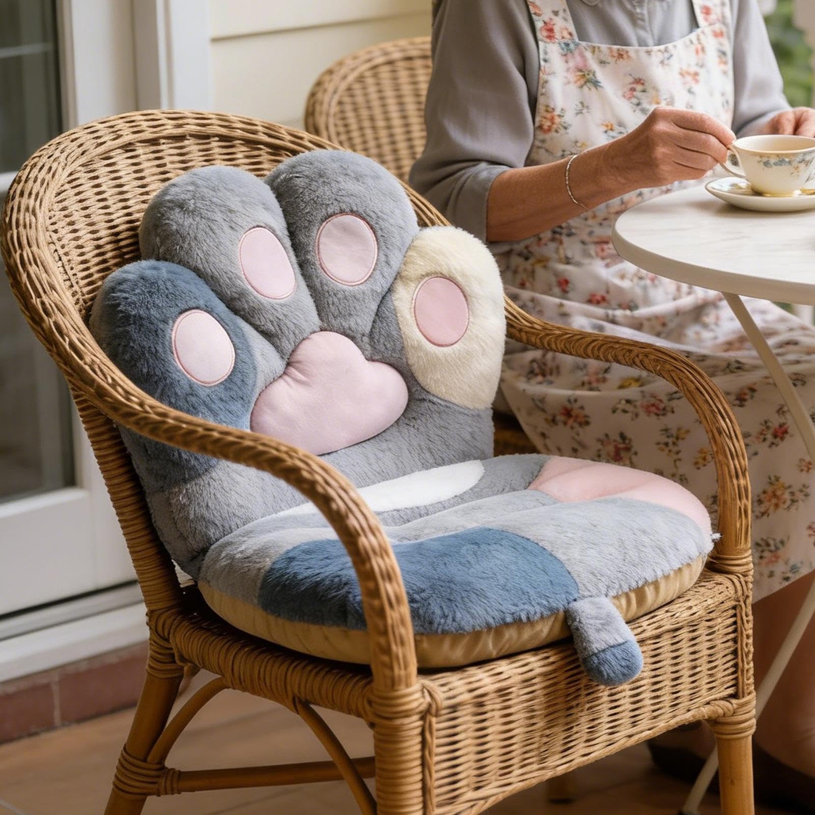 Poduszka Na Łapę Kocia Domowy Uroczy Pluszowy I Wygodny Dywan