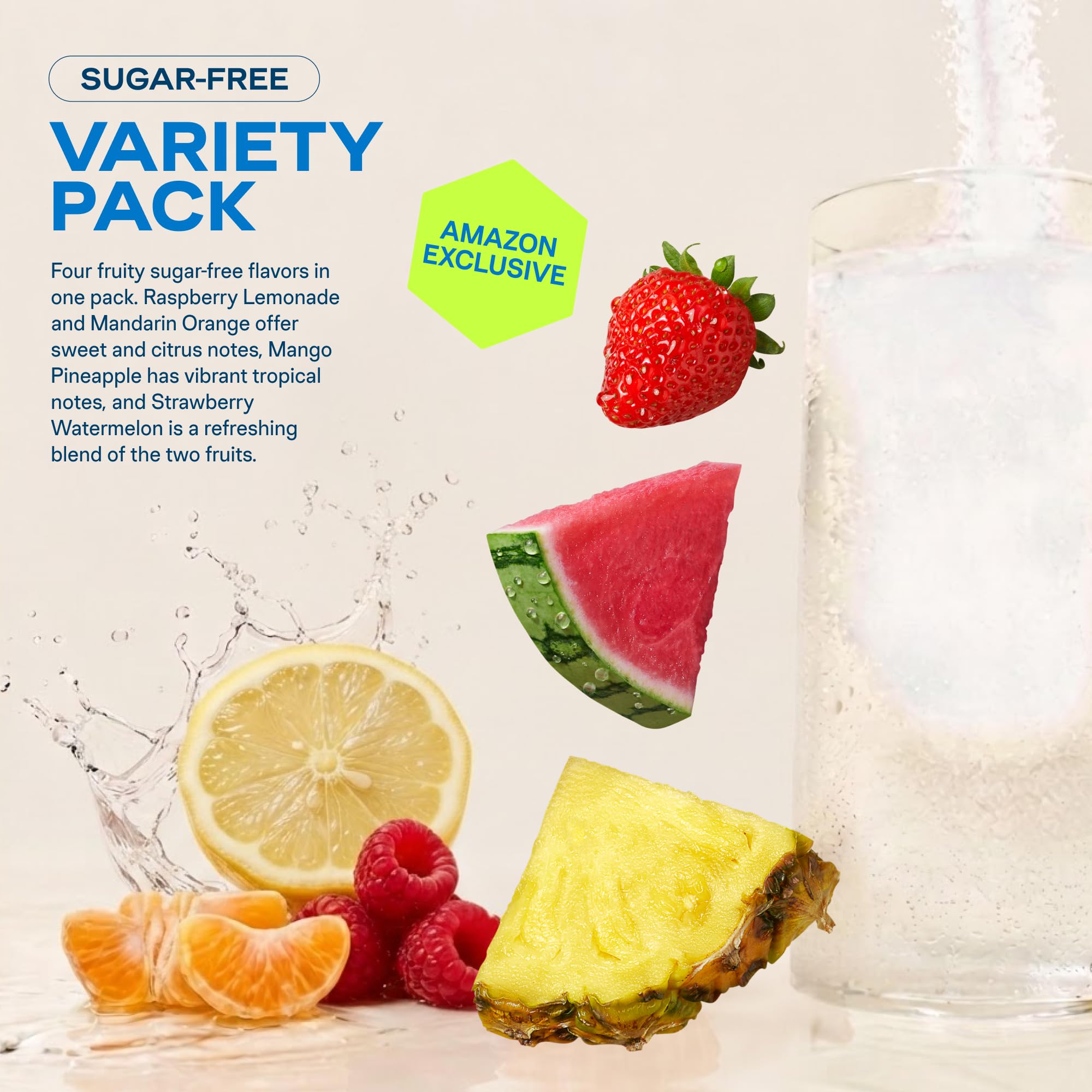 Liquid I.V. Sugar Free Electrolyte Powder, Discovery Variety Pack, 16 Count — Amazon image 2