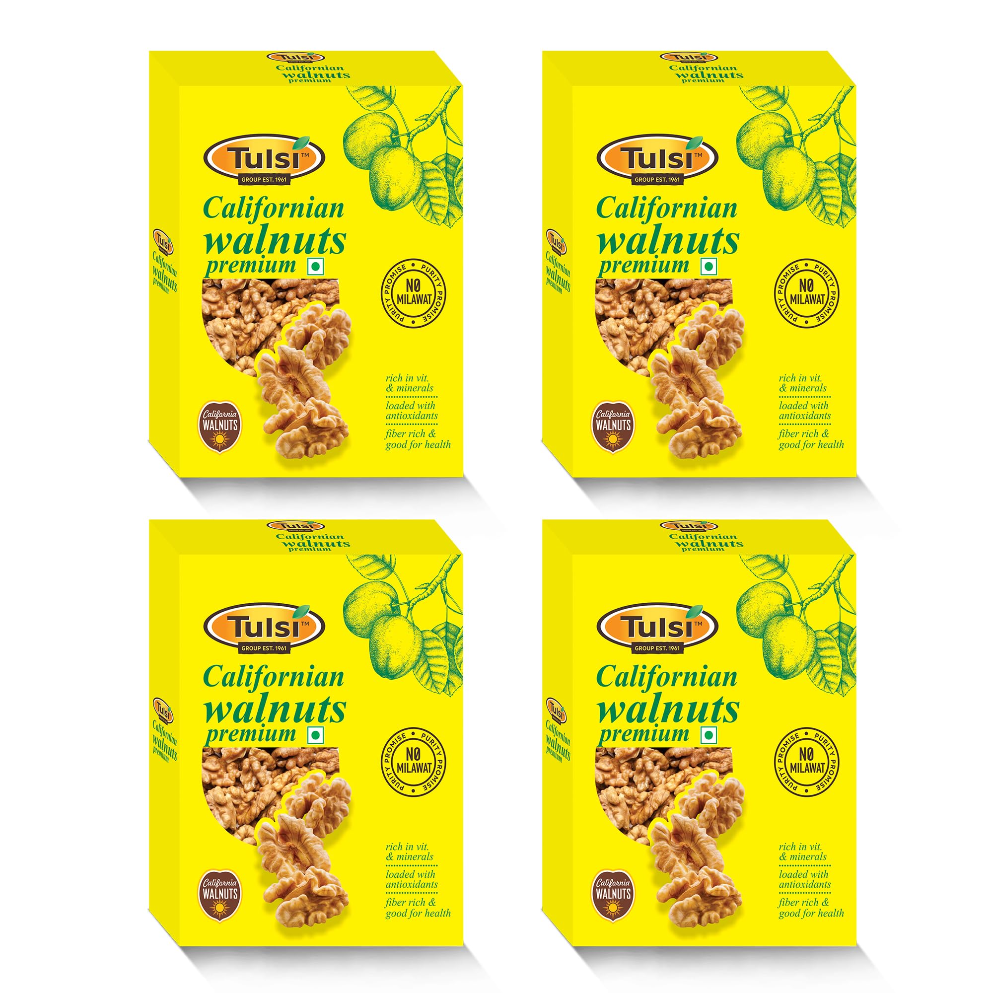Tulsi Walnut Kernel Royal Halves 1kg (4 x 250g)ed Halves | Large Size | Rich in Omega-3 | Akhrot Giri | Delightful Snack | Without Shell | Brain Food | Crunchy Nuts | Rich in Dietary Fiber (B0D9WDBTSK) Amazon Price History, Amazon Price Tracker
