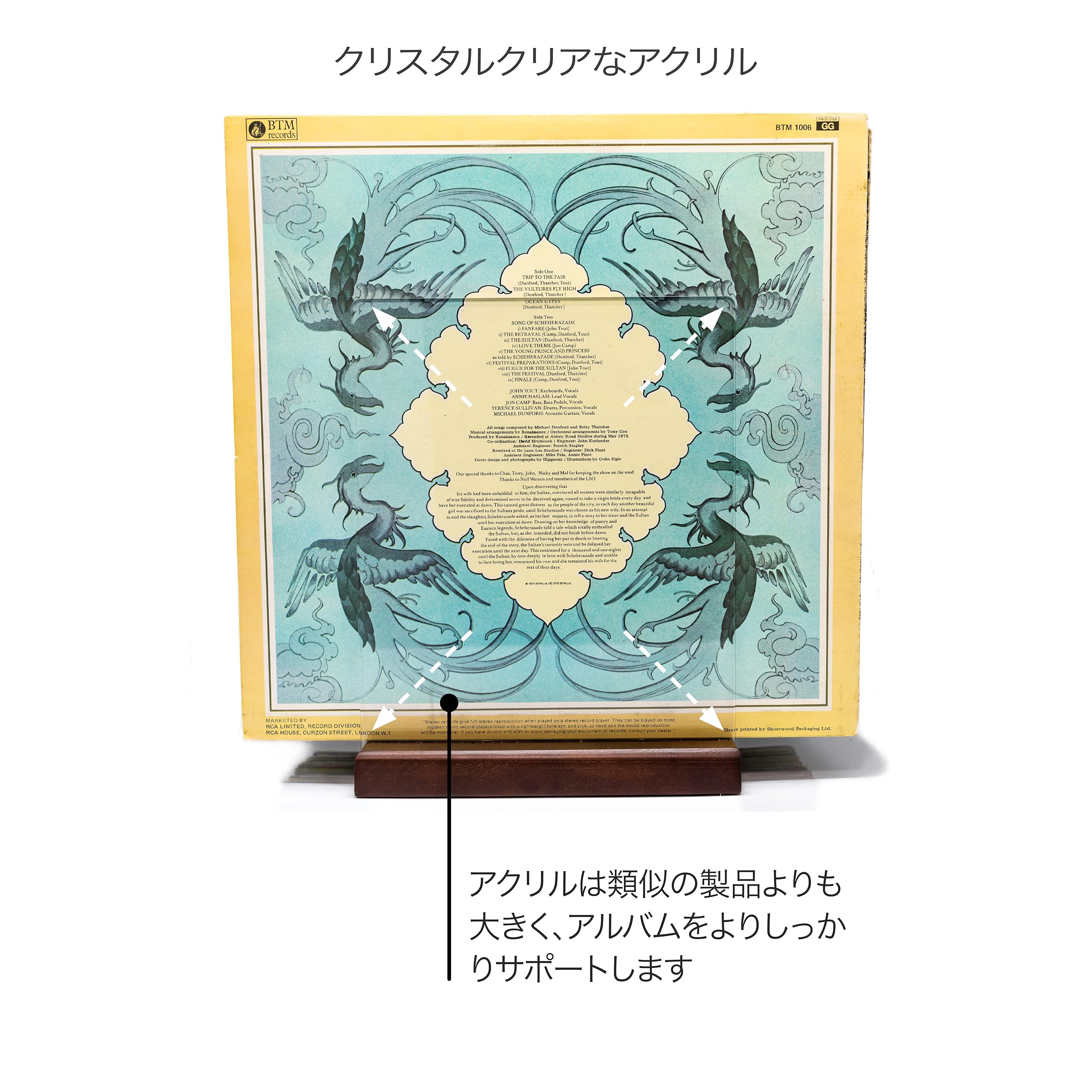 Amazon.co.jp: MÖNKE プレミアム ビニール レコード ストレージ