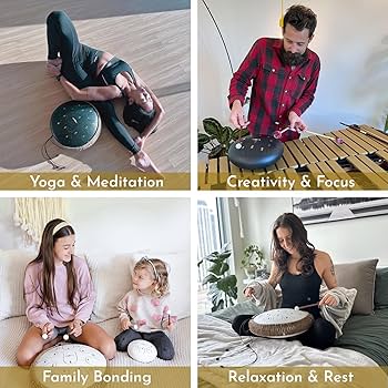 Amazon.com: The Balmy Drum - 11 Note 10 Inch Steel Tongue Drum