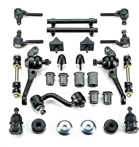 Dodge Dart - Kit de reconstrucción principal de suspensión delantera con frenos de disco, brazo loco, repuesto de especificaciones OEM (kit de 25