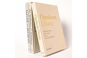 Set of 3 Classic Large Decorative Books for Decor - Designer Home...