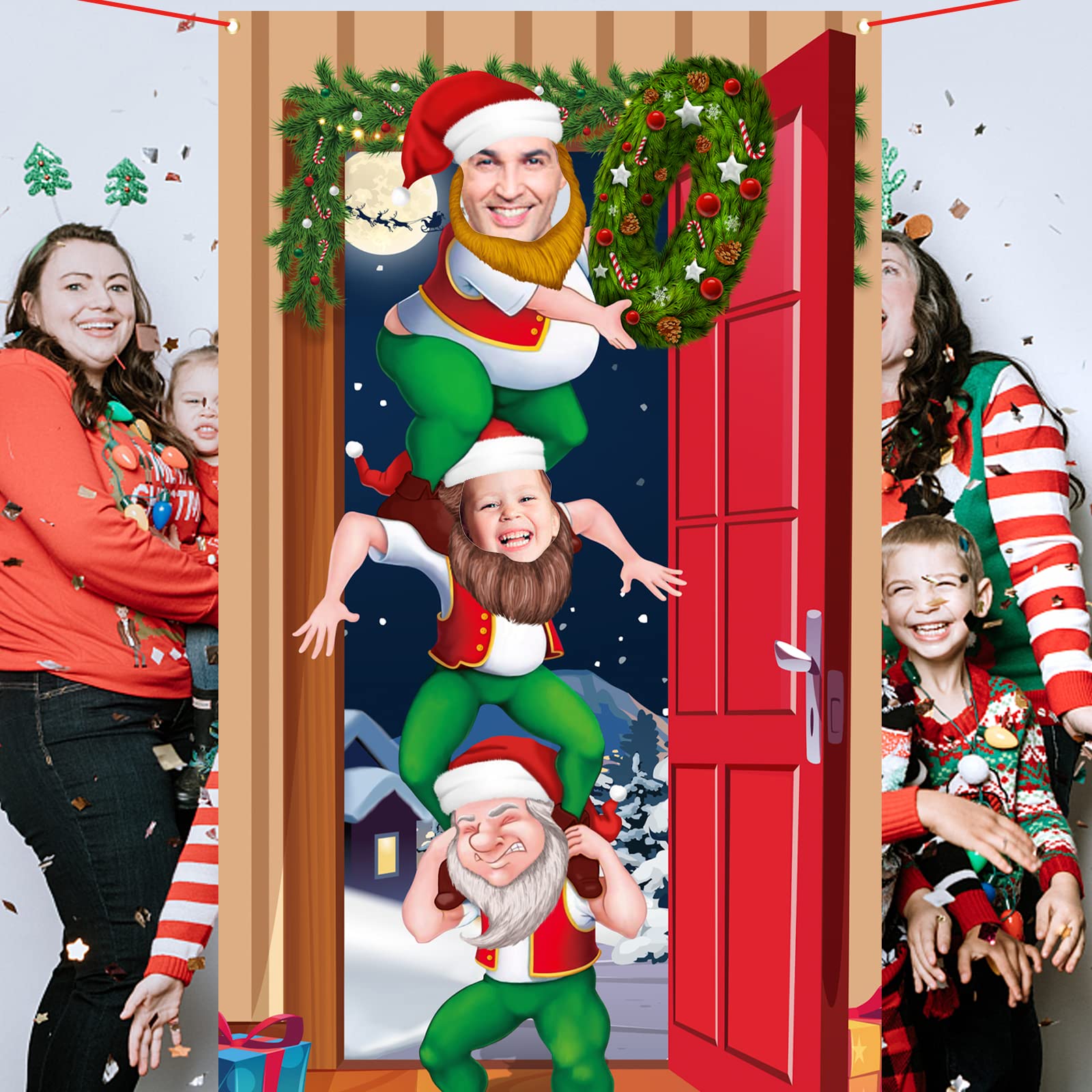 Floatdream 52 Stukken Kerst Selfie Rekwisieten Floatdream 52 Stukken Kerst Selfie Rekwisieten