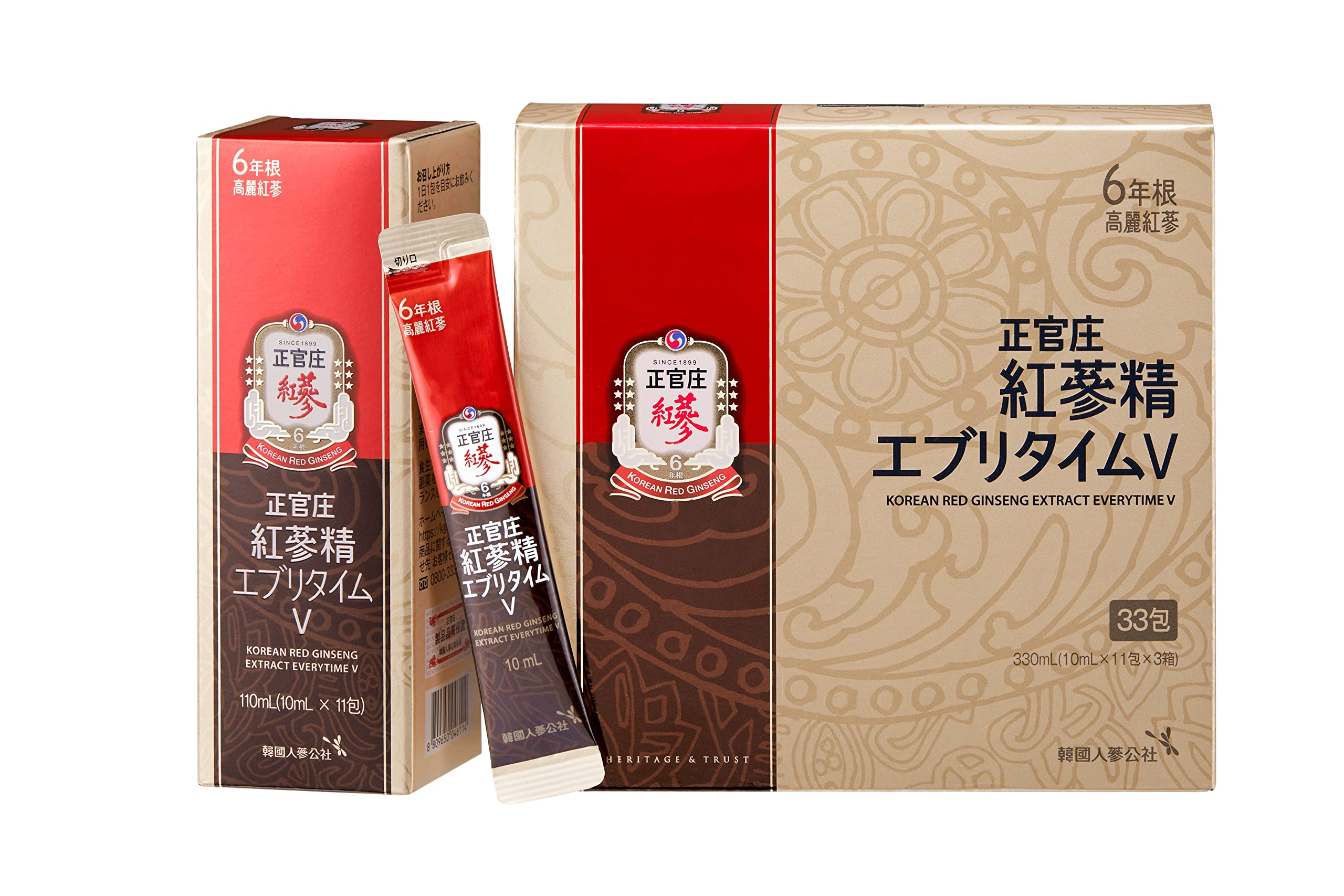Amazon | 正官庄(ジョンガンジャン) 紅参精エブリタイムV(バリュー 