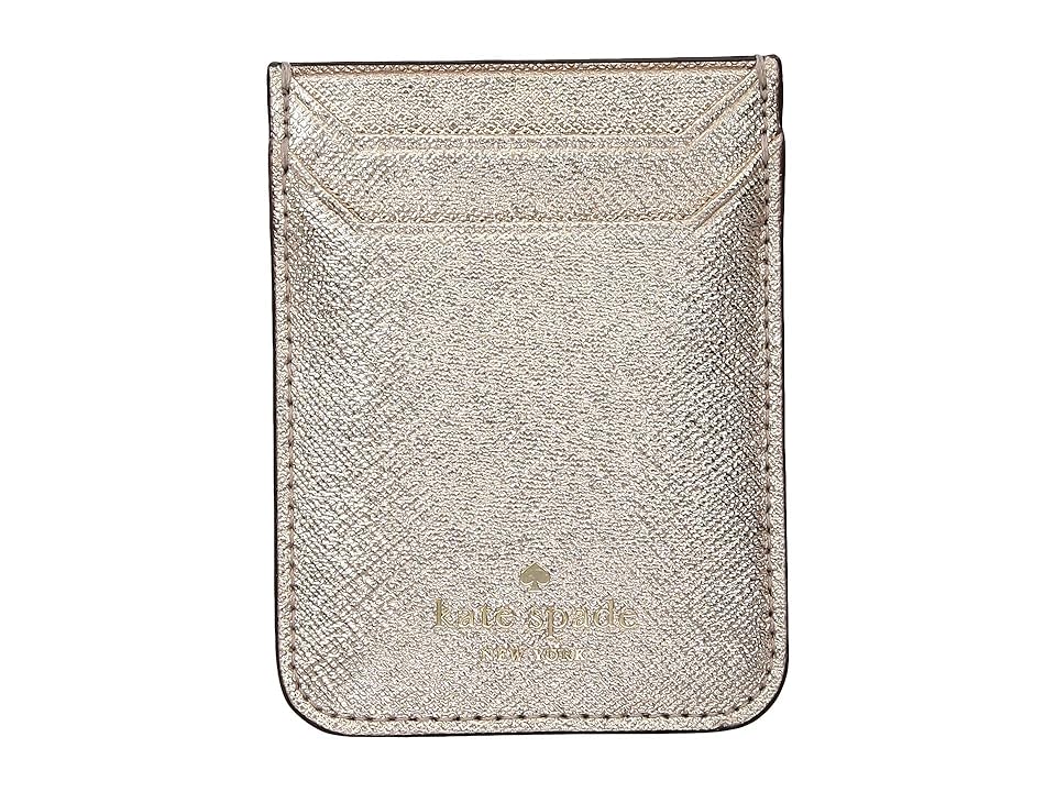 

Kate Spade New York Triple Sticker Pocket (Rose Gold) Wallet