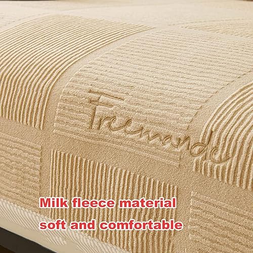 Miniatura 9 de Funda para sofá de 3214 plazas, acolchada seccional, funda para sofá y respaldo, protector de muebles antideslizante para sofá, leche, para perros,