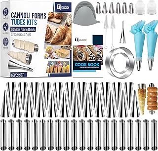 10 Fig Dessert Recipes for Cozy Seasonal Baking 105 Cream Horn Molds for Baking, 60pcs Cannoli Tubes Molds, Non-stick Stainl...