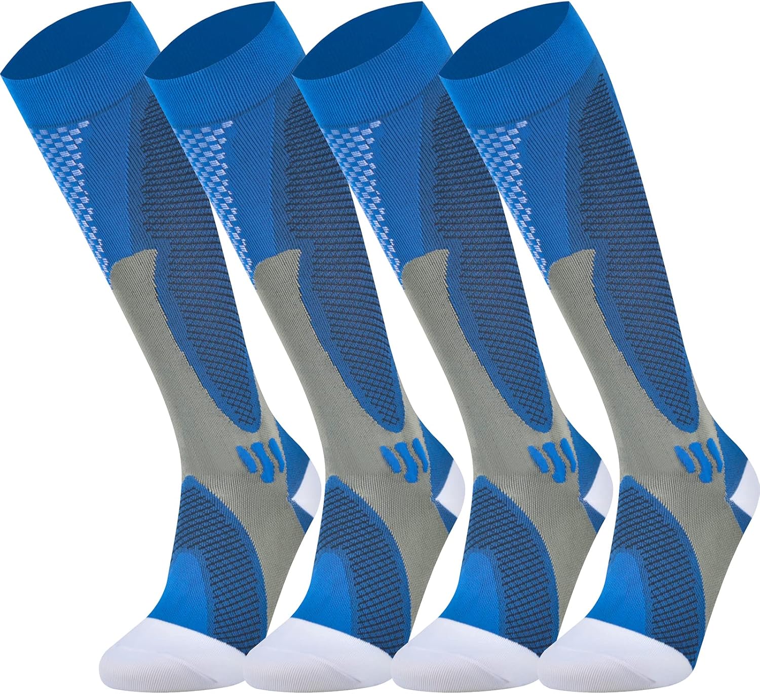 2 Pair Compression Socks Women & Men Compression Stockings 2030mmHg