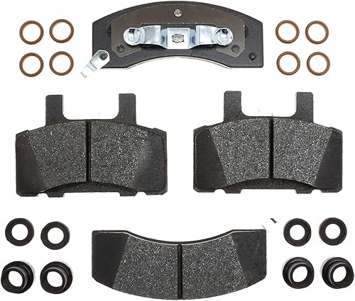 ACDelco Gold 17D370MH Juego de pastillas de freno de disco delantero semimetálicas