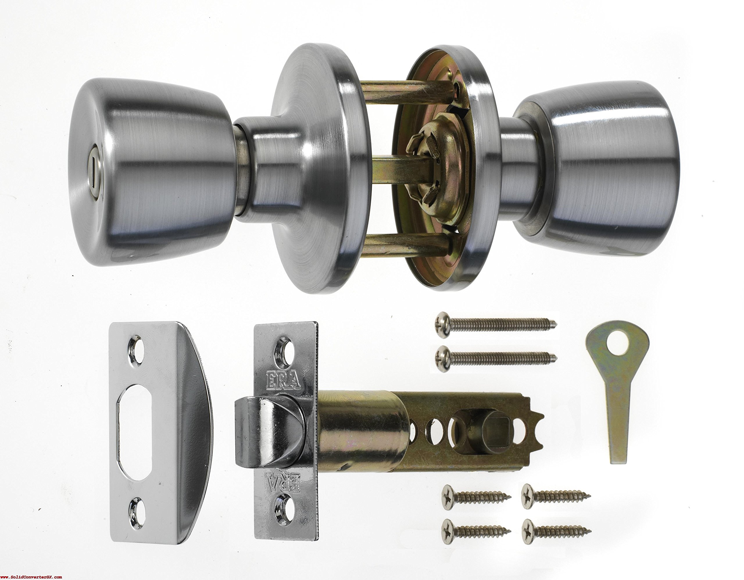 ERA Privacy Lock Set Brass