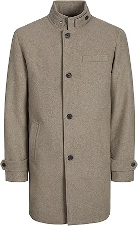 JACK & JONES Herren Jjemelton Wool Coat Sn Wollmantel (1er Pack)